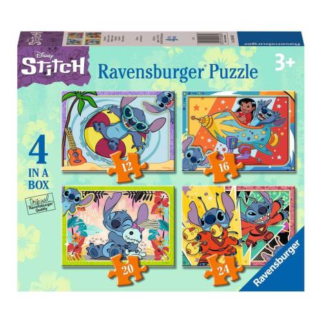 Disney Stitch 4 in a Box Jigsaw Puzzles £6.99